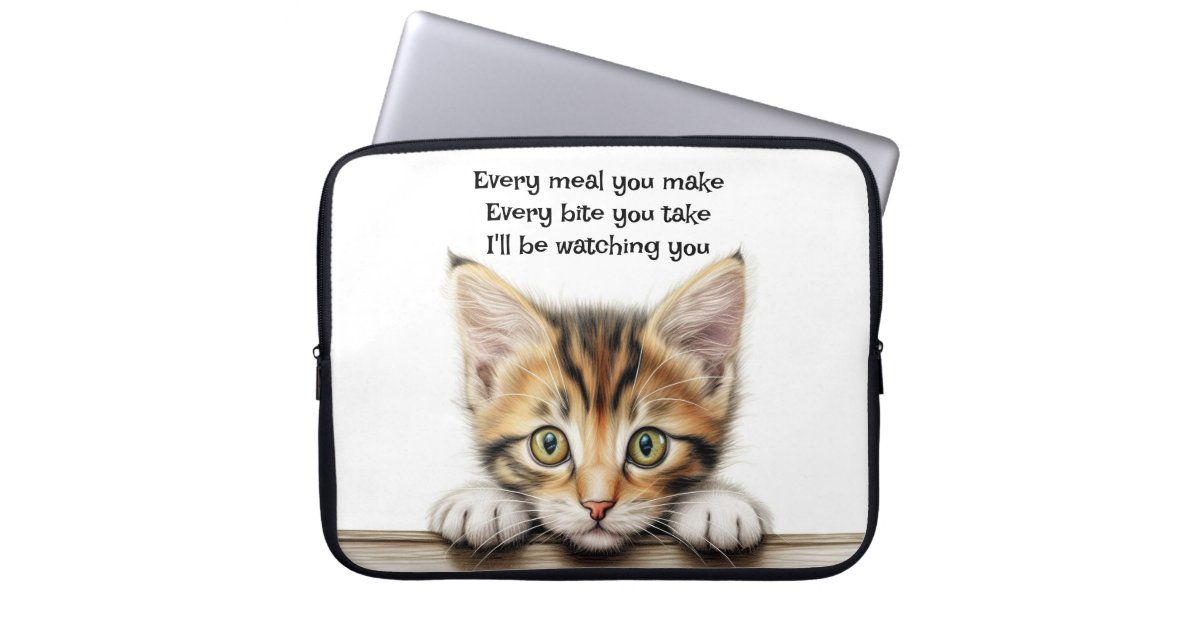  Laptop Bag for Men Women 13-15 Inch Case Bags Cute Cat