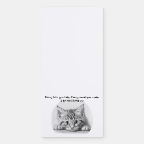 Ill be Watching You Funny Cat Notepad