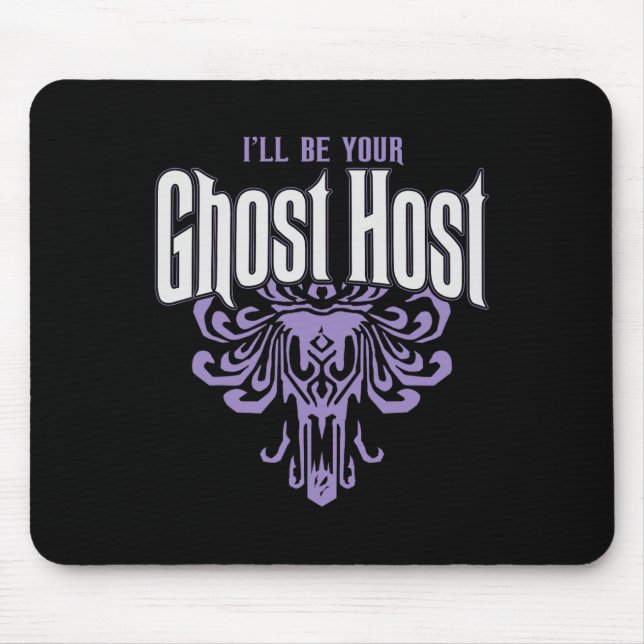 I'll Be Your Ghost Host Haunted Halloween Party 1 Mouse Pad (Front)