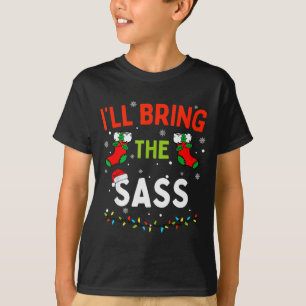 I'll Bring The S Funny Family Matching Christmas T-Shirt