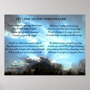 I'LL COME SEE YOU WHEN I'M GONE poster