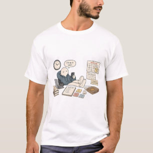 I'll Do It Later Funny Procrastination Meme T-Shirt