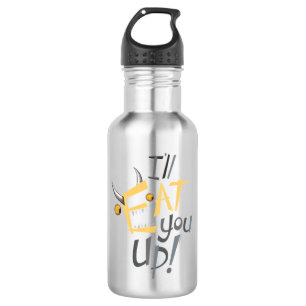 I'll Eat You Up Graphic Stainless Steel Water Bottle