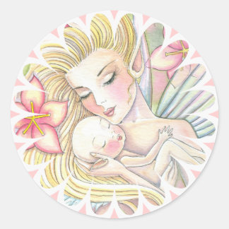 I'll Forever Love You Fairy Mama and Baby Stickers