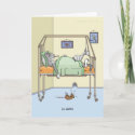 Ill Gatto Get Well Card