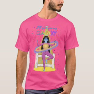 I'Ll Give You My Galaxy - Transparent T-Shirt
