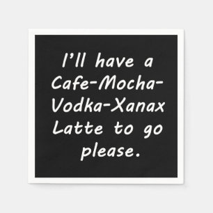I'll Have a Latte Napkins