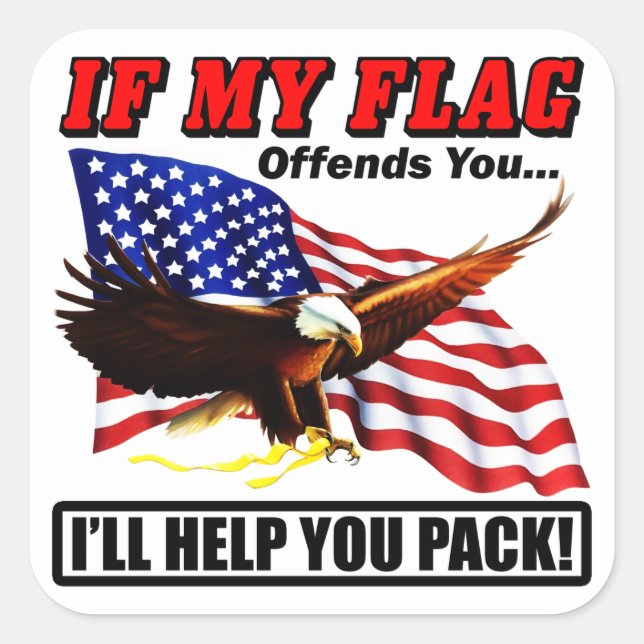 I'll Help You Pack! Square Sticker (Front)