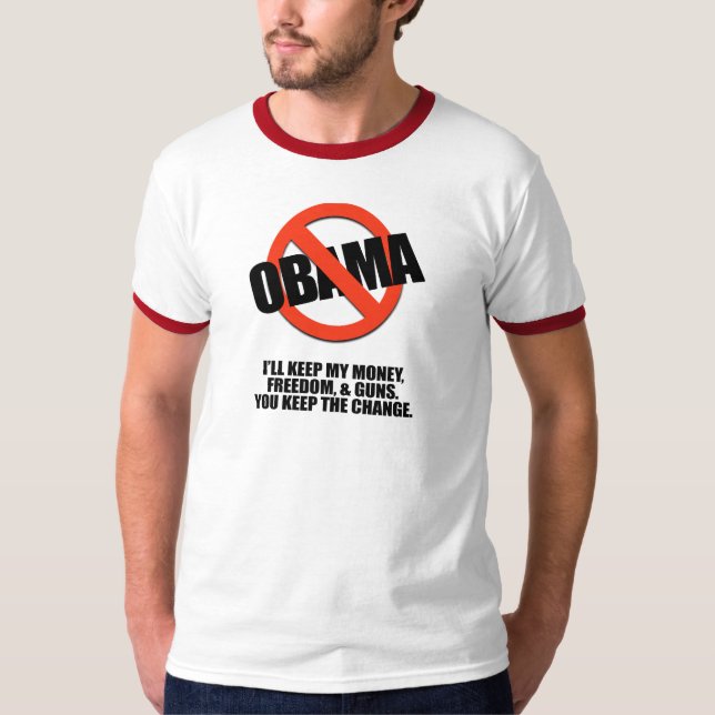 I'LL KEEP MY MONEY, FREEDOM, AND GUNS T-Shirt (Front)
