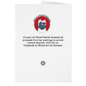 I'll love you forever cards (Back)