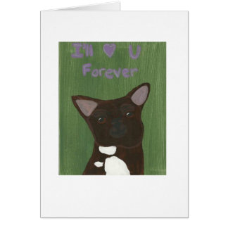 I'll love you forever cards