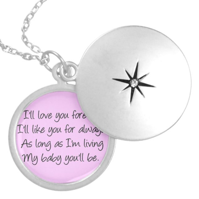 I'll love you forever lockets (Front)