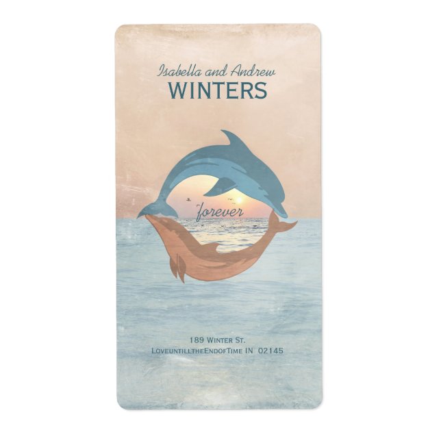 I'll love you till the end of time address label (Front)