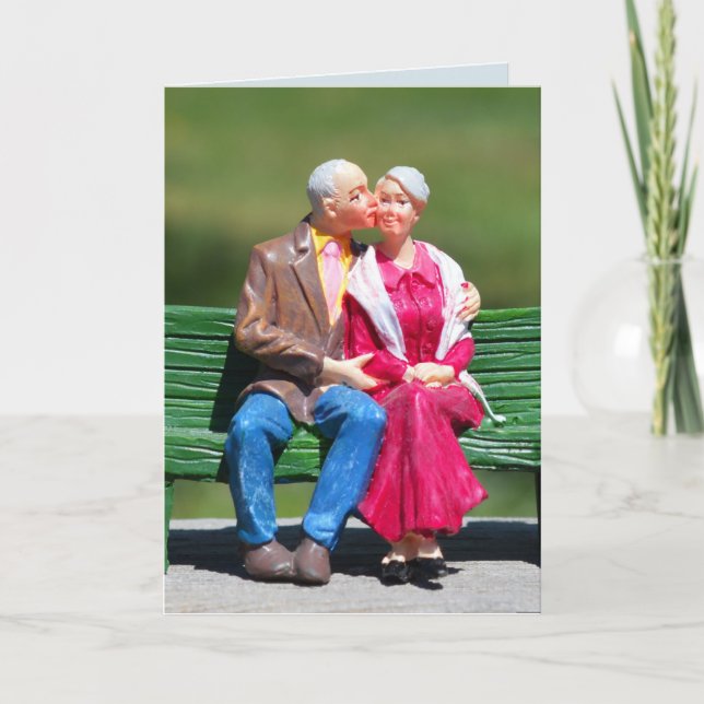 I'LL LOVE YOU TILL WE'RE 70 ROMANTIC GREETING CARD (Front)