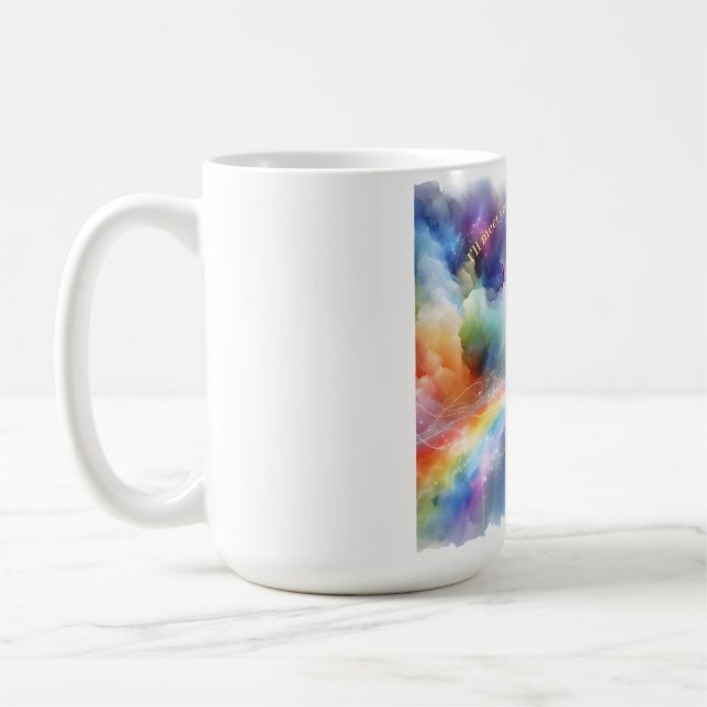 I'll meet you at the Rainbow Bridge  Coffee Mug (Left)