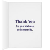 I'll Never Forget Your Kindness Elephant Thank You Cards (Inside (Right))
