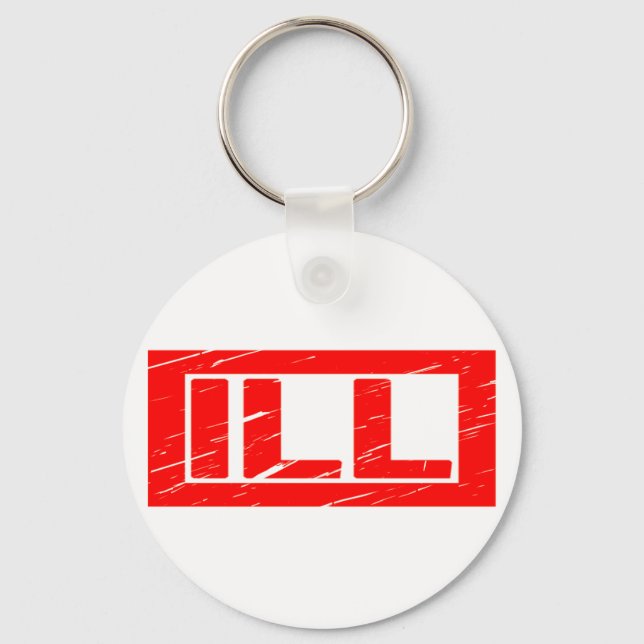 Ill Stamp Keychain (Front)