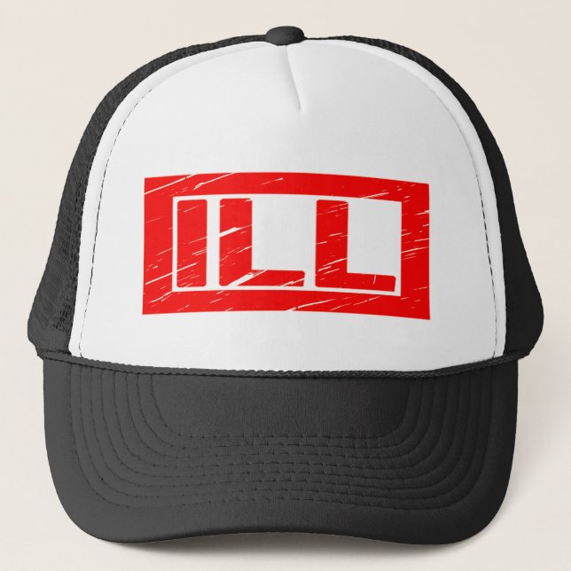Ill Stamp Trucker Hat (Front)