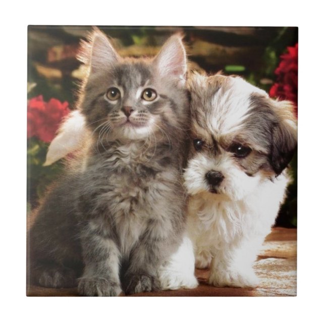 I'll Stand By You Ceramic Tile (Front)