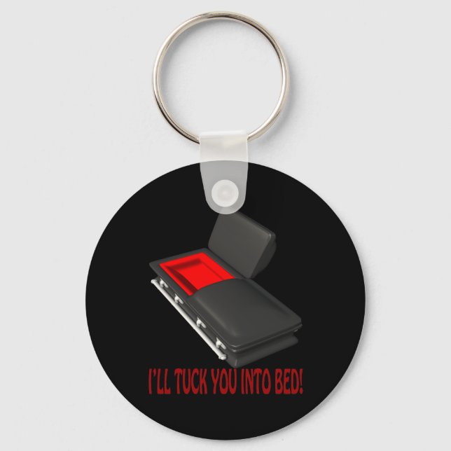 Ill Tuck You Into Bed Keychain (Front)