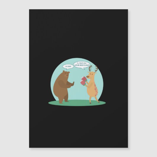 I'll With My Bear Hands Oh Deer Funny Creative Sty (Front)