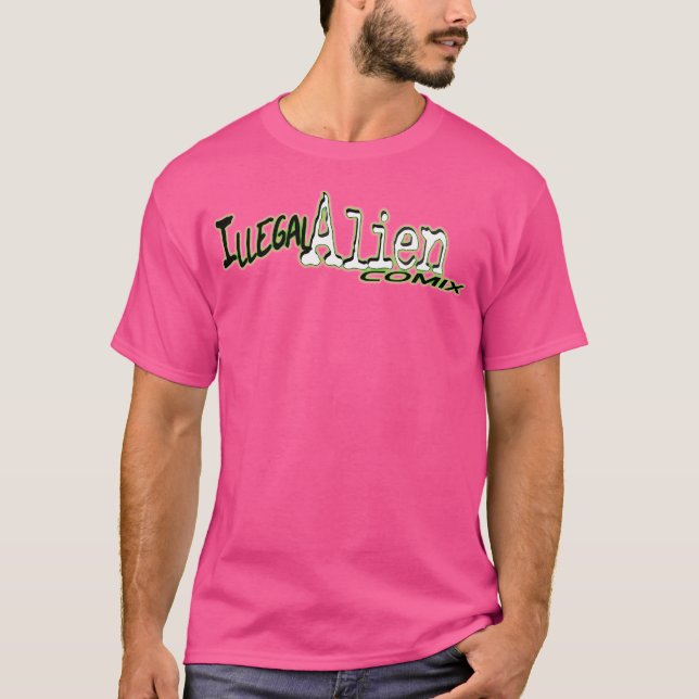 Illegal Alien Comix Logo T-Shirt (Front)