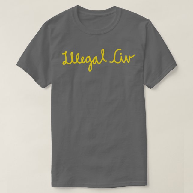 Illegal Civilization Skateboards 1 T-Shirt (Design Front)
