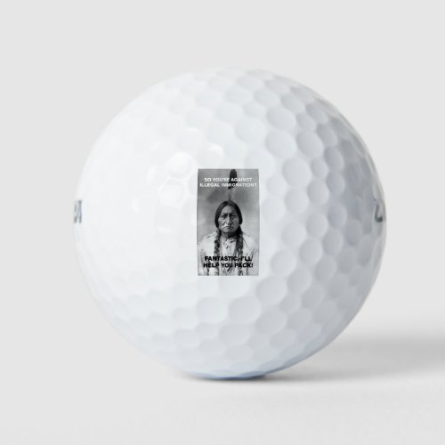 illegal immigration golf balls