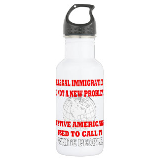 Illegal Immigration Water Bottle