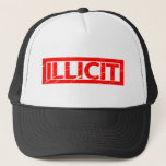Illicit Stamp Trucker Hat