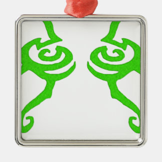 Illidan Rune Design Metal Ornament