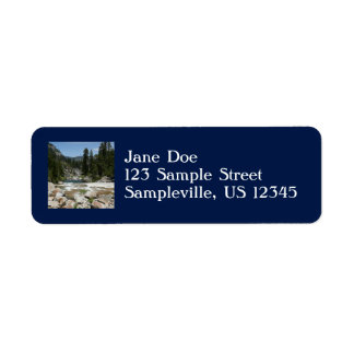 Illilouette Creek in Yosemite National Park Label