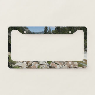 Illilouette Creek in Yosemite National Park License Plate Frame