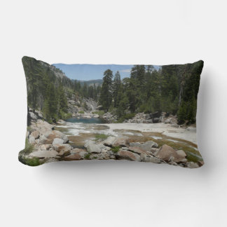 Illilouette Creek in Yosemite National Park Lumbar Pillow