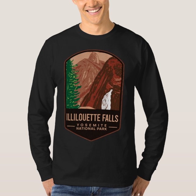 Illilouette Falls Yosemite National Park T-Shirt (Front)