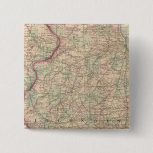 Illinois 2 pinback button