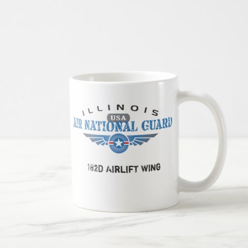 Illinois Air National Guard _ USA Coffee Mug