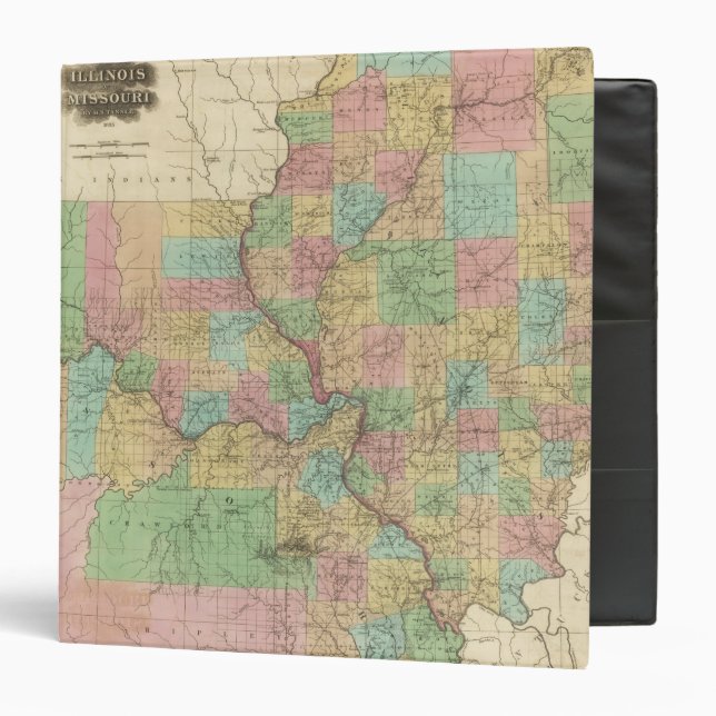 Illinois and Missouri 3 Ring Binder (Front/Inside)