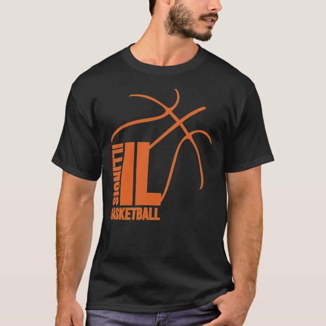 Illinois Basketball 01   T-Shirt (Front)