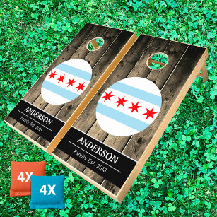 Chicago Cornhole Set – TossBossUSA