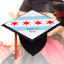 Illinois & Chicago Flag - Students /University Gra Graduation Cap Topper