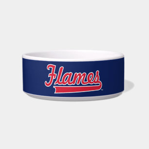 Illinois Chicago Flames Spirit Design Bowl