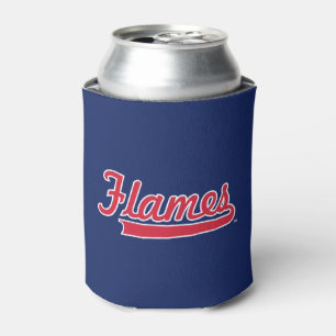 Illinois Chicago Flames Spirit Design Can Cooler