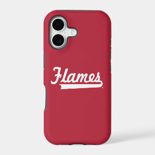Illinois Chicago Flames Spirit Design iPhone 17 Case