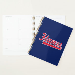 Illinois Chicago Flames Spirit Design Planner