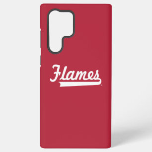 Illinois Chicago Flames Spirit Design Samsung Galaxy S22 Ultra Case