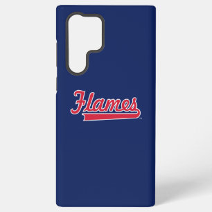 Illinois Chicago Flames Spirit Design Samsung Galaxy S22 Ultra Case