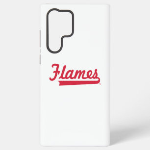Illinois Chicago Flames Spirit Design Samsung Galaxy S22 Ultra Case
