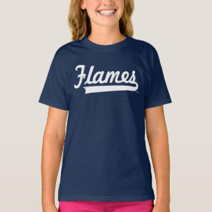 Illinois Chicago Flames Spirit Design T-Shirt
