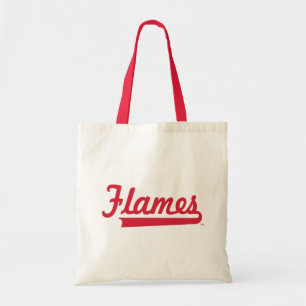 Illinois Chicago Flames Spirit Design Tote Bag